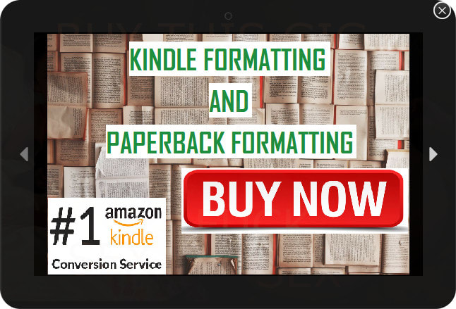 I will do kindle formatting and amazon paperback formatting for KDP