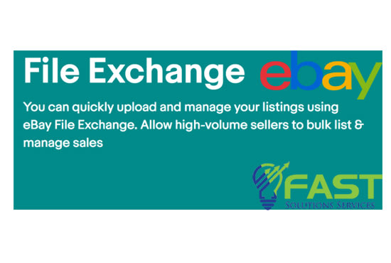 I will do listing on ebay via CSV file exchange