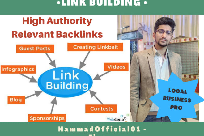 I will do local off page SEO, tiered high da link building