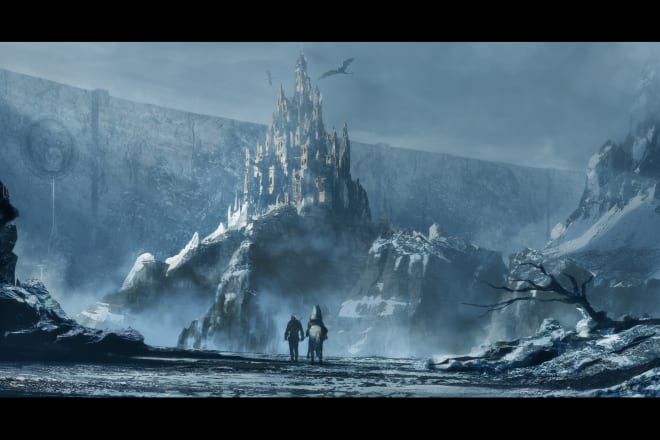 I will do matte painting and concept art