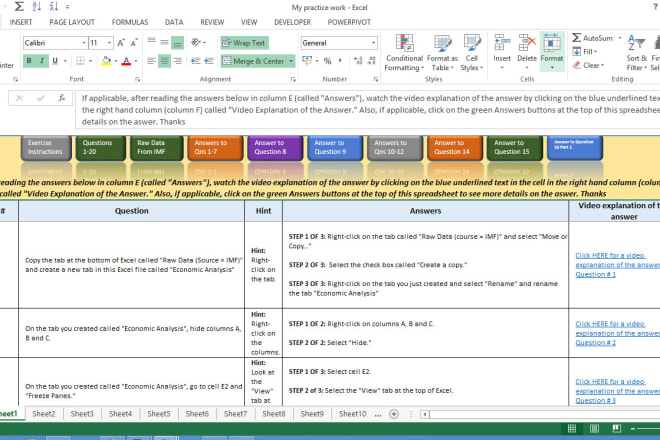 I will do microsoft excel formula, chart, graph, macro and vba