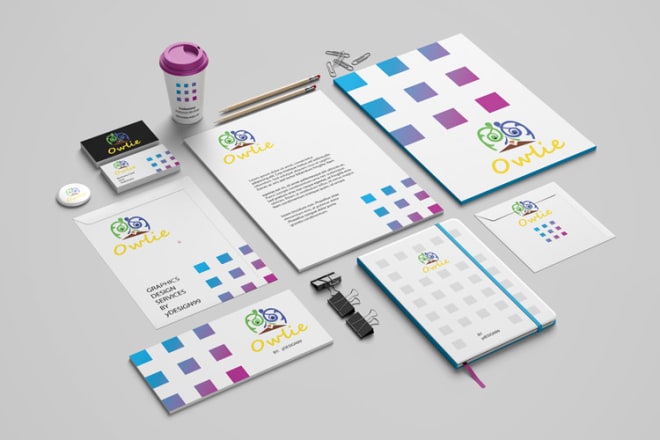 I will do modern logo design, unique business card and stationery