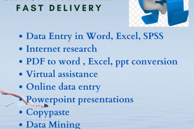 I will do part time data entry job and web research