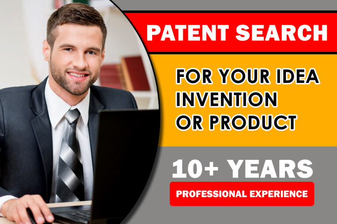 I will do patent search and trademark check in UK, US, europe,