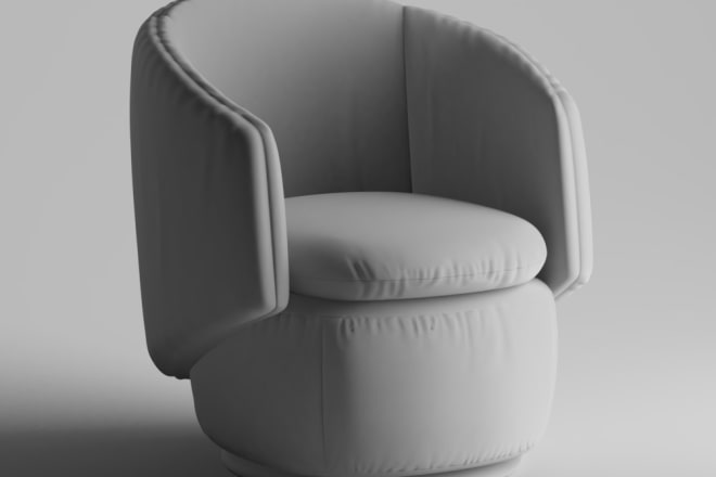 I will do photorealistic 3d furniture modeling based on concepts or sketches