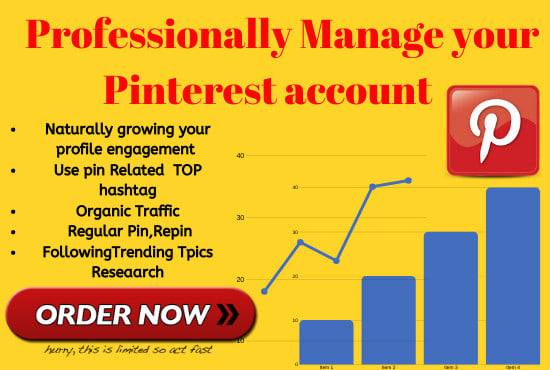 I will do professionally pinterest marketing and create a pin,board