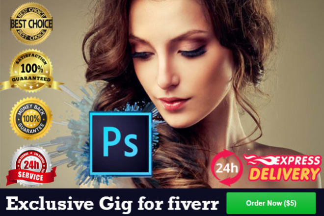 I will do ps image editing, retouching and background removing