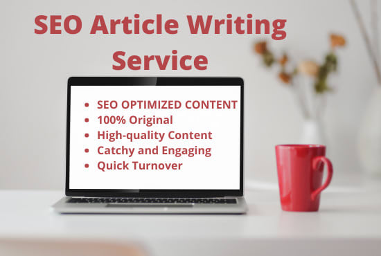 I will do SEO article writing and website content