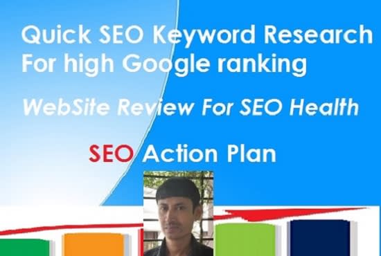 I will do SEO keyword research for on page optimization, web traffic, site rank