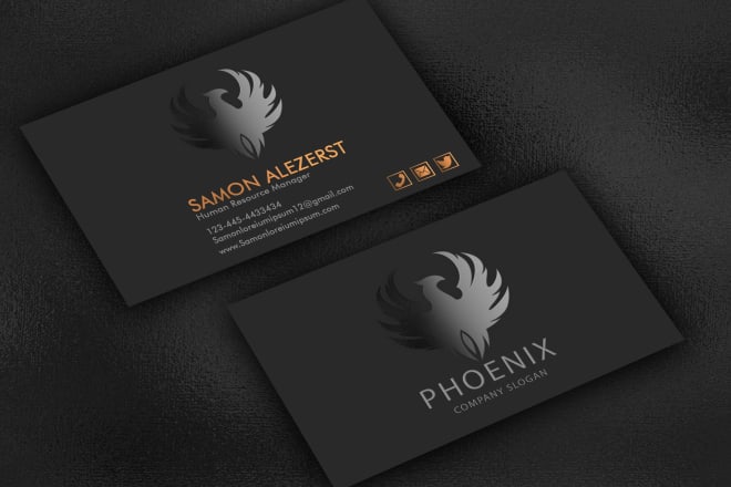 I will do spot uv business card design