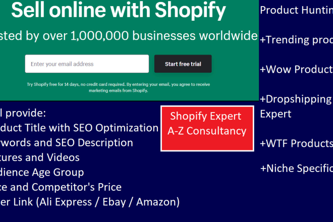 I will do successful winning product hunting and shopify research