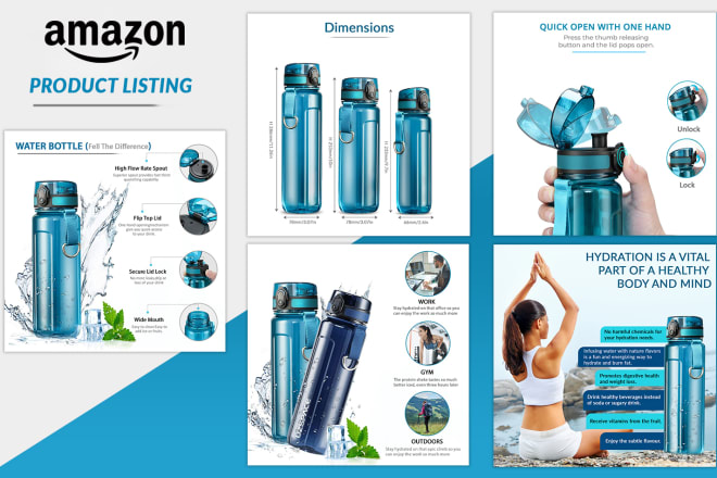 I will do top quality amazon product listing, infographic and lifestyle images