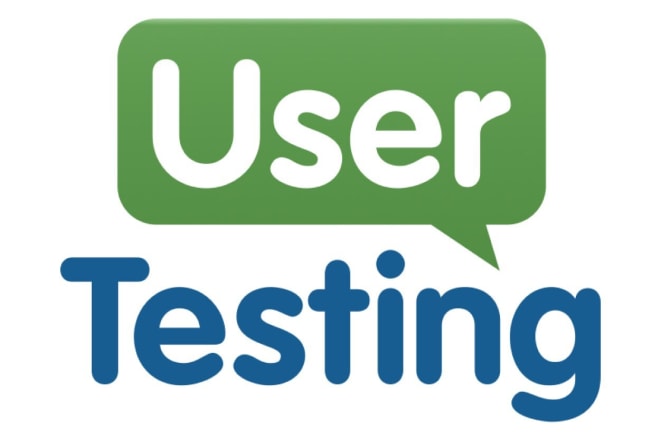 I will do user testing or user experience testing for you