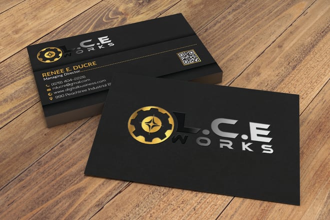 I will do uv spot business card design with in 24 hours