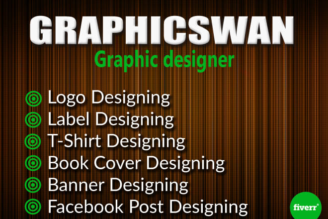 I will do your Graphic Designing jobs quickly