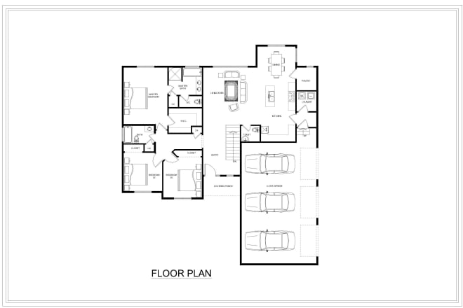 I will draw architectural floor plan,site plan elevation,section,2d drawings in autocad