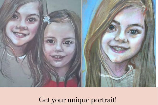 I will draw colour pencil portraits from photo