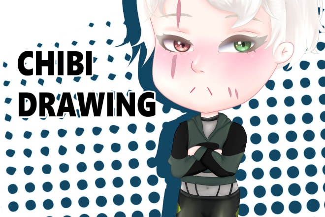 I will draw cute chibi characters