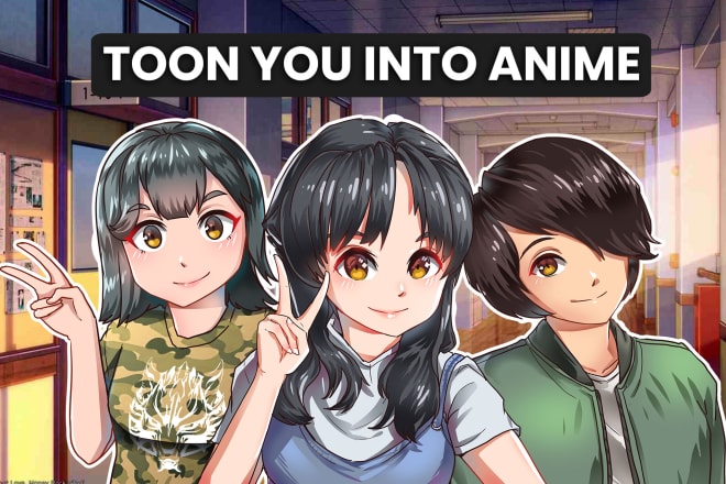 I will draw you with my anime style