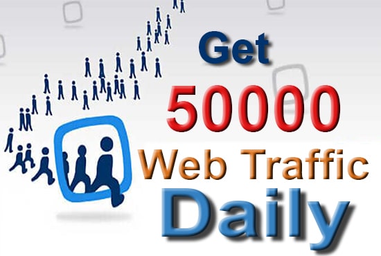 I will drive 50k unique daily web traffic