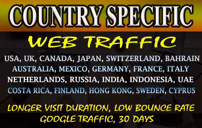 I will drive unlimited genuine keyword targeted real web traffic