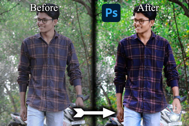 I will edit professional photoshop retouch and colour correction yours photos
