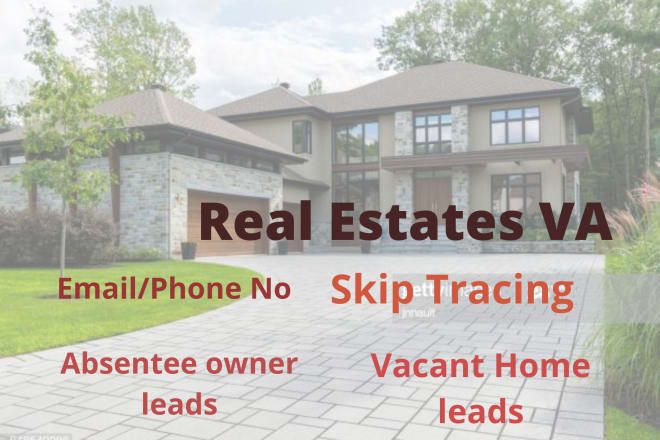 I will find you real estates property data email, phone, loc, etc,
