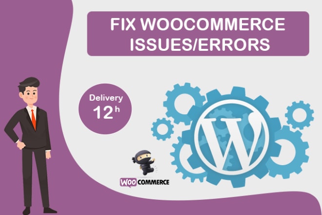 I will fix woocommerce errors or issues