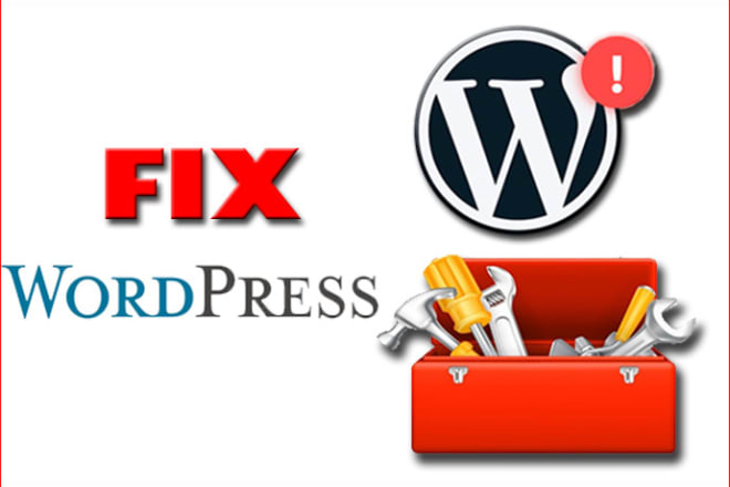 I will fix wordpress error, issues, problem, bugs with quality work