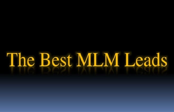 I will generate mlm leads for your business
