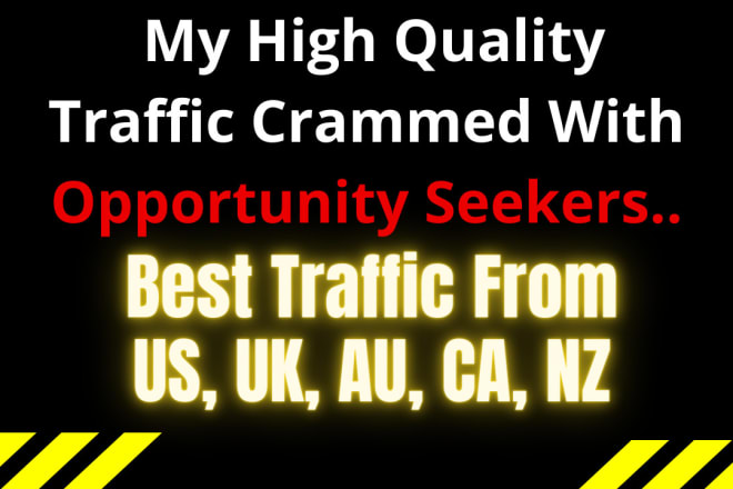 I will get high quality targeted traffic