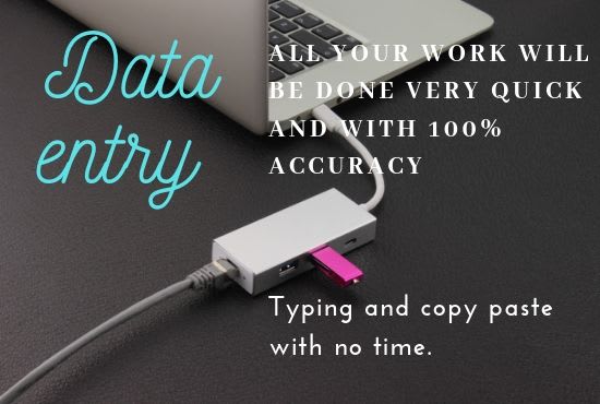 I will get your job of data entry done only in dollar 5