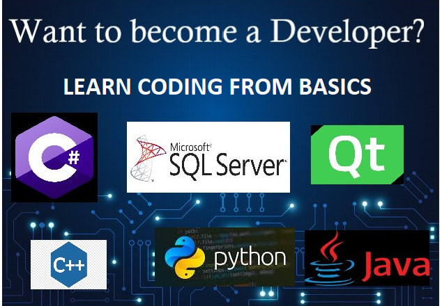 I will give online coding lessons, python, c, java, sql programming