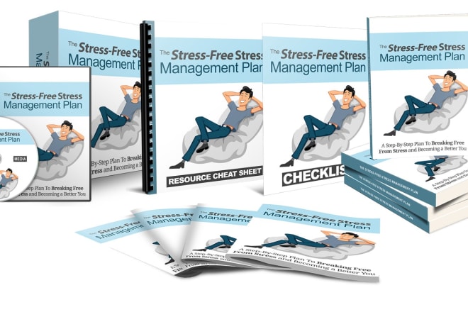I will give stress free stress management plan plr ebook video tuts
