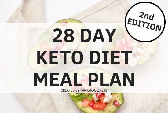 I will give you a 28 day ketogenic meal plan