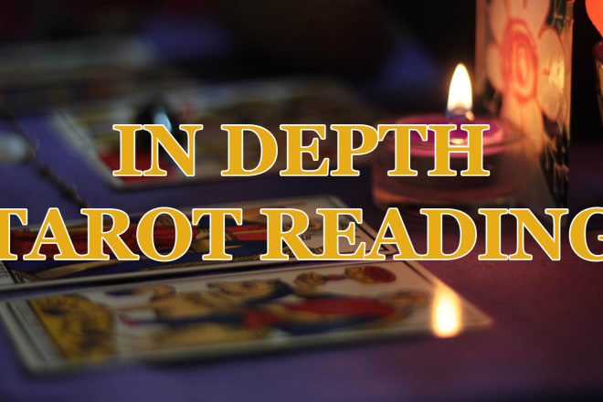 I will give you a powerful, deep, indepth tarot reading