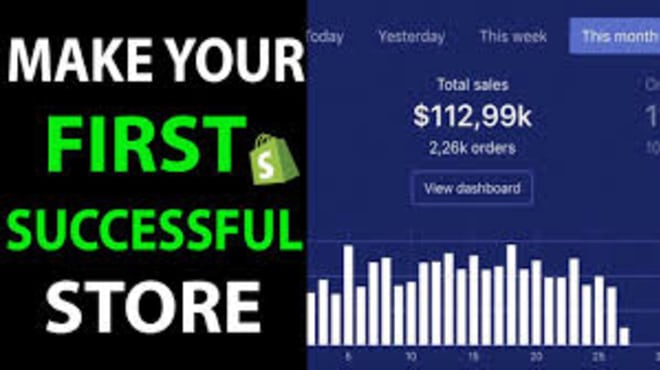I will give you a shopify dropshipping course