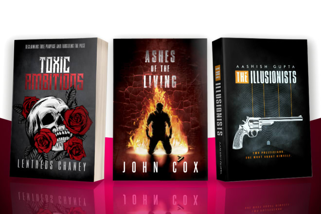 I will help you design your book cover or ebook