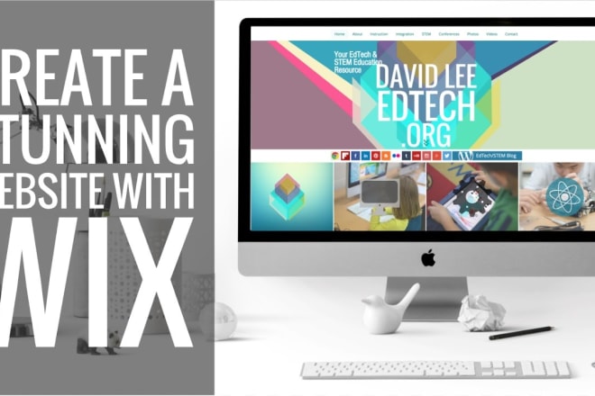 I will help you to create a website in wix,tumblr,godaddy