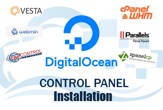 I will install control panel on digitalocean droplet