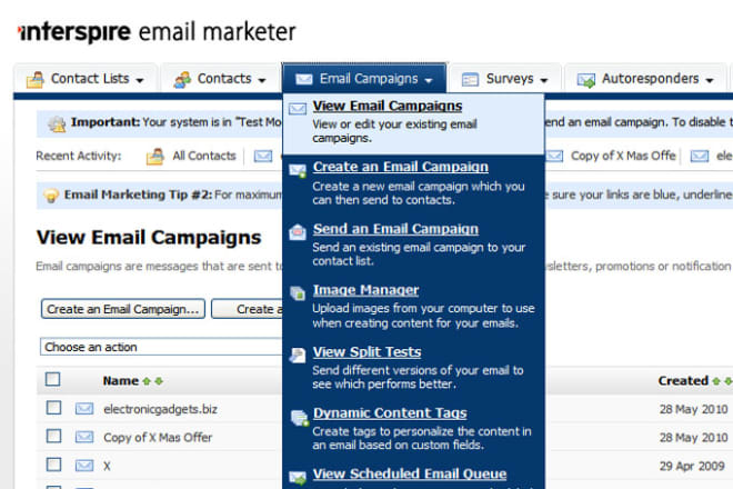 I will install interspire email marketer on your domain