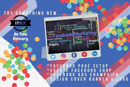 I will make and optimize your facebook business page or fan page