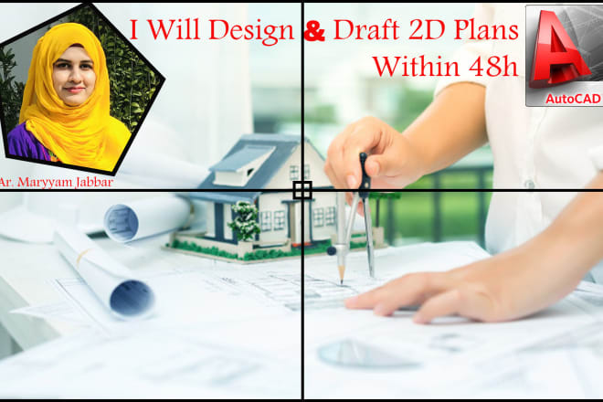 I will make house plans and architecture plans on autocad for you