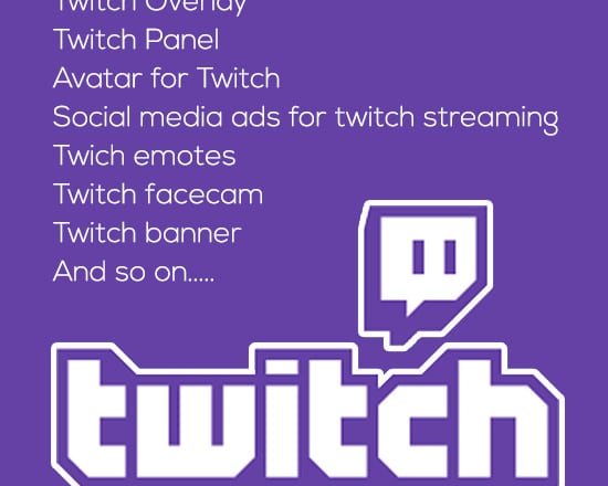 I will make twitch overlay avatar emotes panel for twitch stream