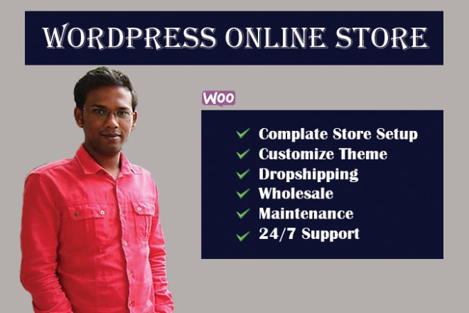 I will make wordpress ecommerce website online store