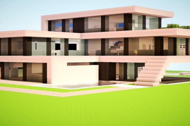 I will make you a modern minecraft house