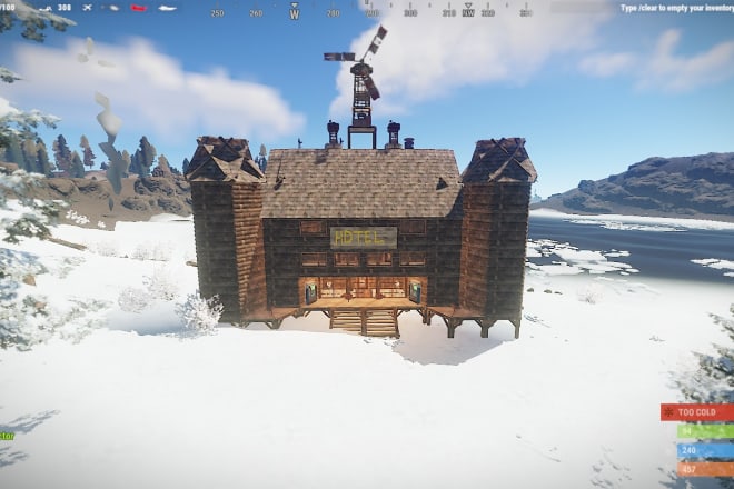 I will make your own hotel in rust