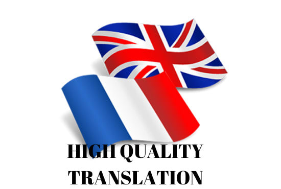 I will professionally translate from english to french, creole, vice versa