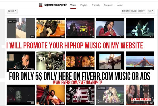 I will promo your spotify music, mixtape or music videos