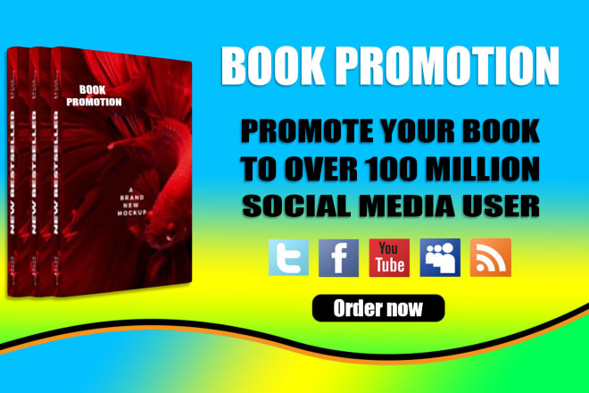 I will promote and viral your book ebook marketing to 100 million social media user